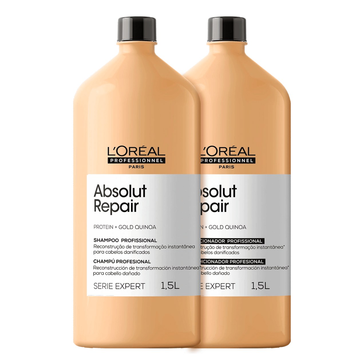 Kit L’Oréal Professionnel Serie Expert Absolut Repair Gold Quinoa + Protein Salon Duo (2 Produtos)