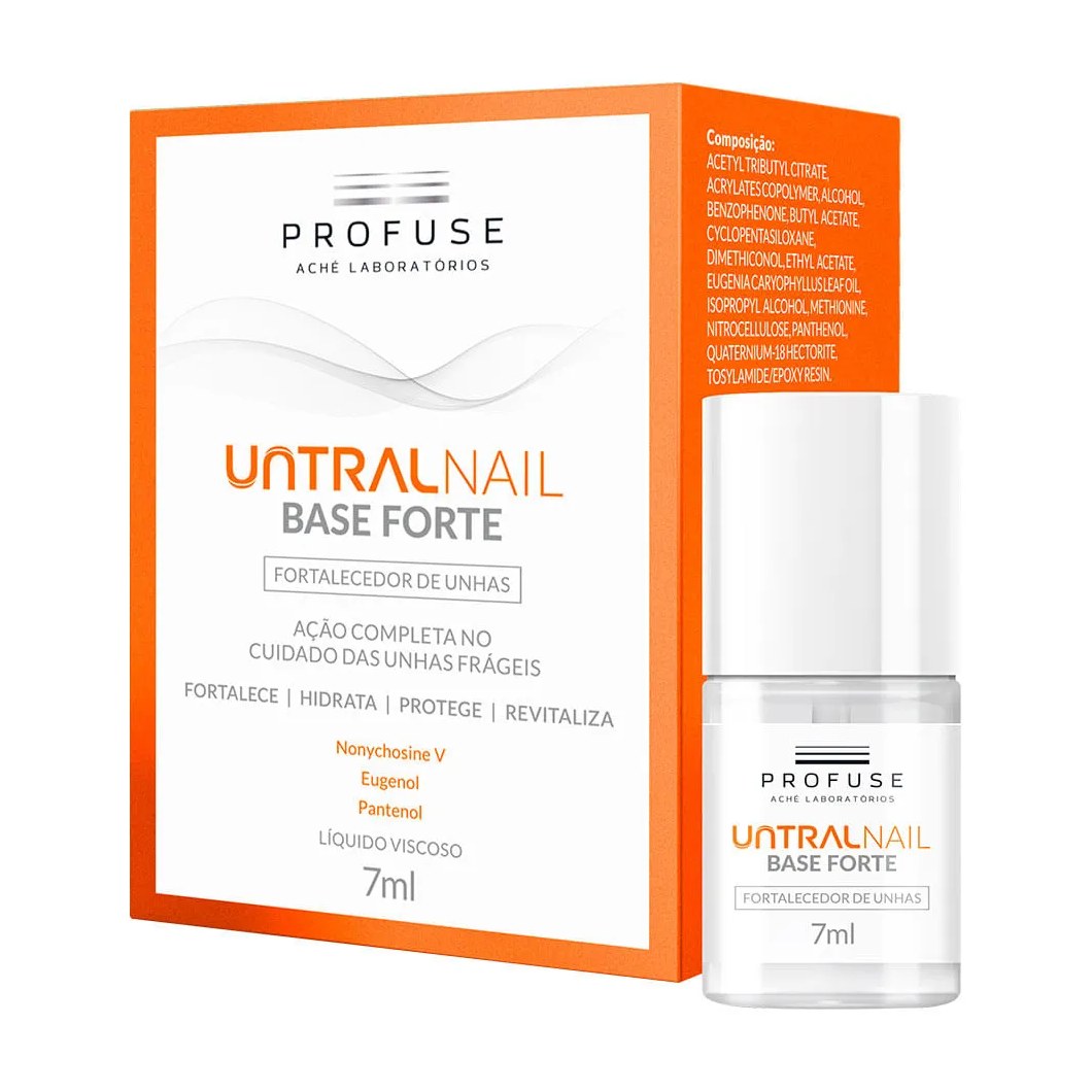Base Forte Fortalecedor De Unha Profuse Untralnail 7ml