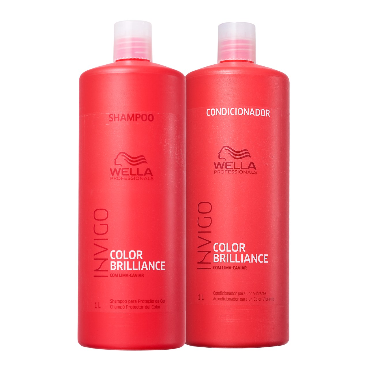 Kit Wella Professionals Invigo Color Brilliance Salon Duo (2 Produtos)