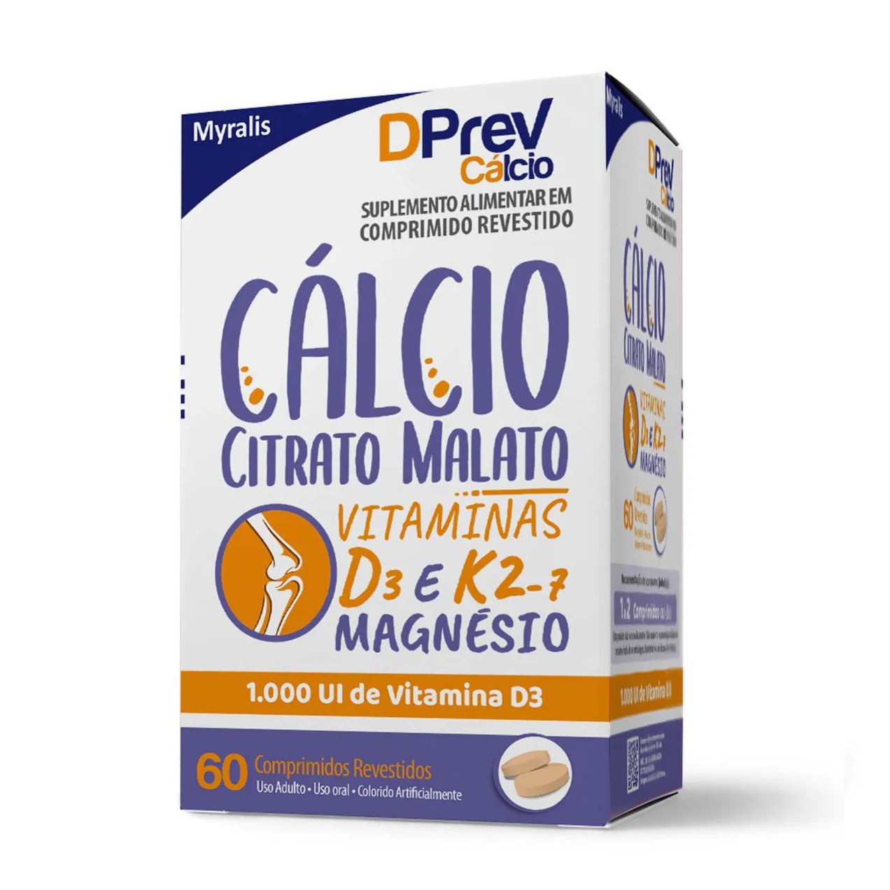 Cálcio Dprev MDK 60 comprimidos