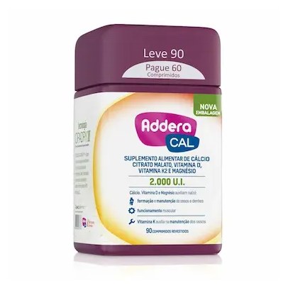 Cálcio MDK Addera CAL 2000UI 90 comprimidos