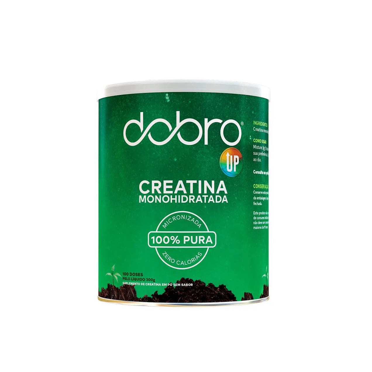Creatina em Pó Dobro Up 300g
