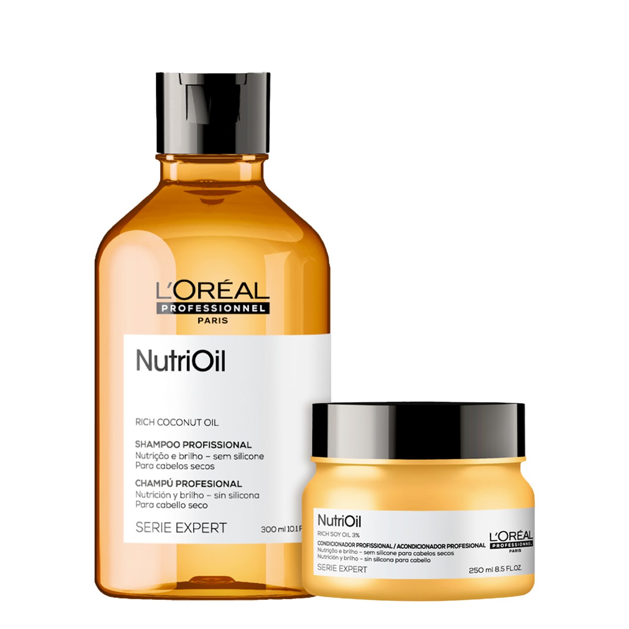 Kit L’Oréal Professionnel Serie Expert NutriOil Treatment (2 Produtos)