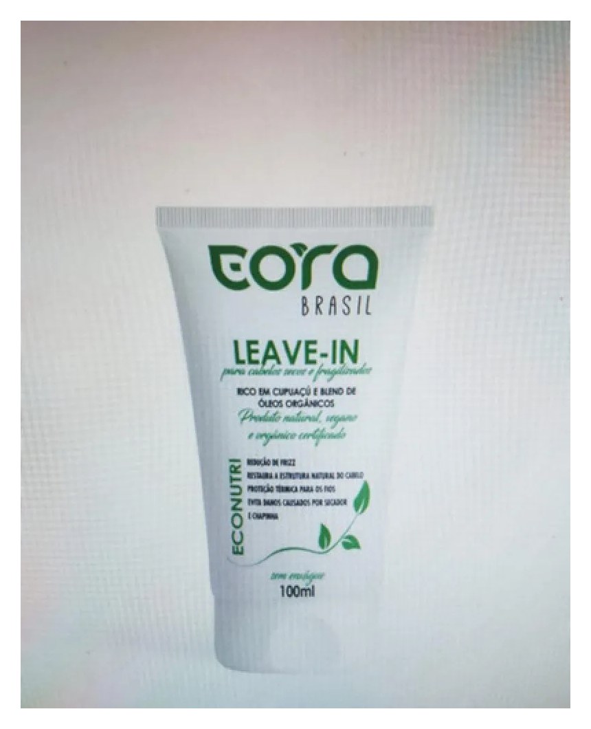 Leave – In para Cabelos Secos Fragil 100% Vegano Orgânico Eora