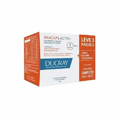 Ducray Kit Anacaps Activ+ 90 CPS