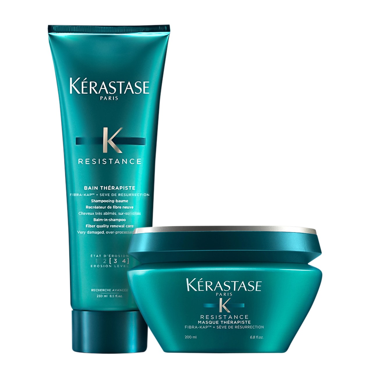 Kit Kérastase Résistance Thérapiste Limpeza e Força (2 Produtos)