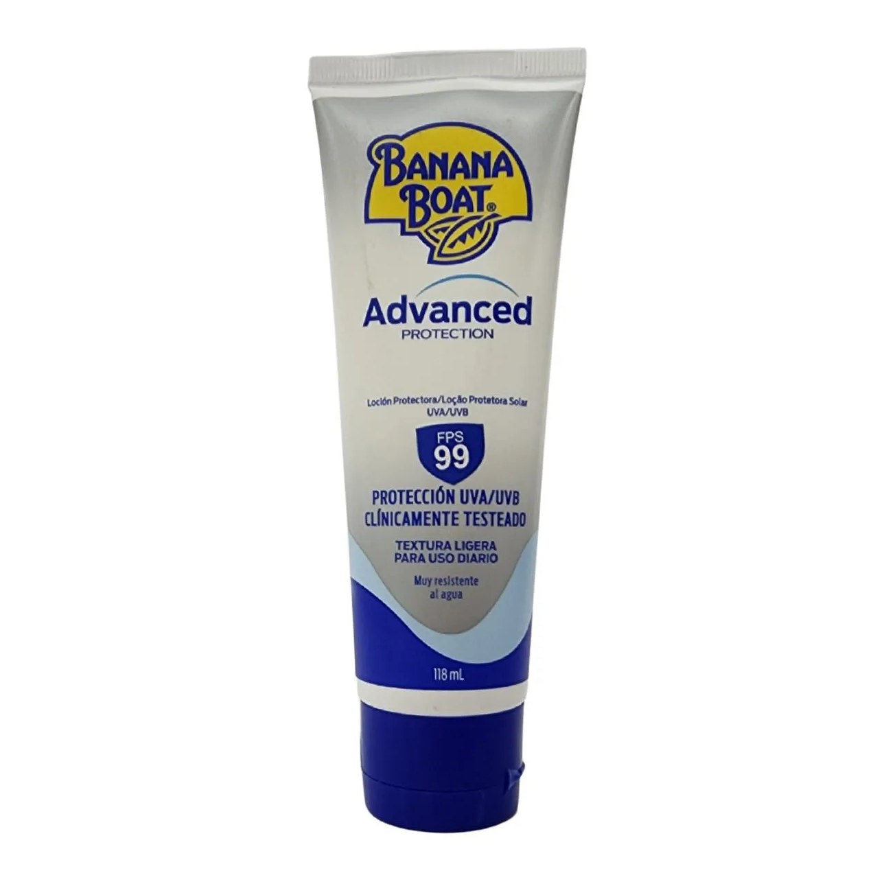 Loção Protetora Solar Uva/Uvb Advanced Protection Fps 99 Banana Boat 118Ml
