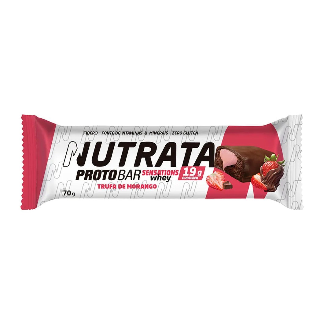 Barra De Proteína Nutrata Protobar Sensations Whey 70g