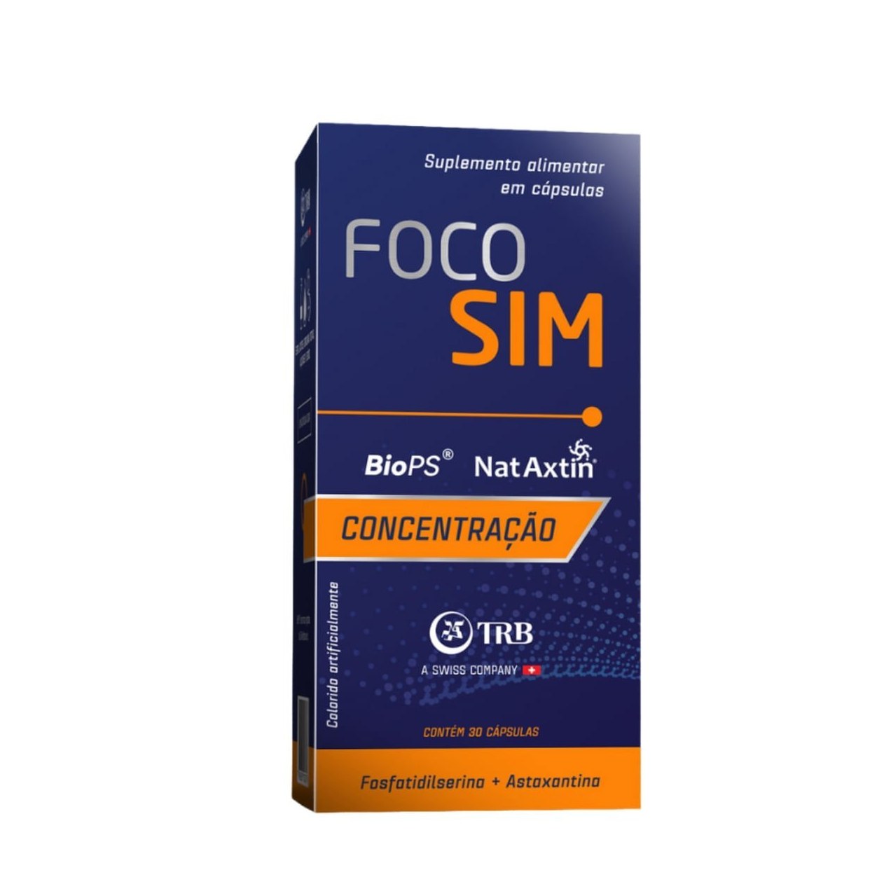 Foco Sim TRB 30 Comprimidos Fosfatidilserina + Astaxantina