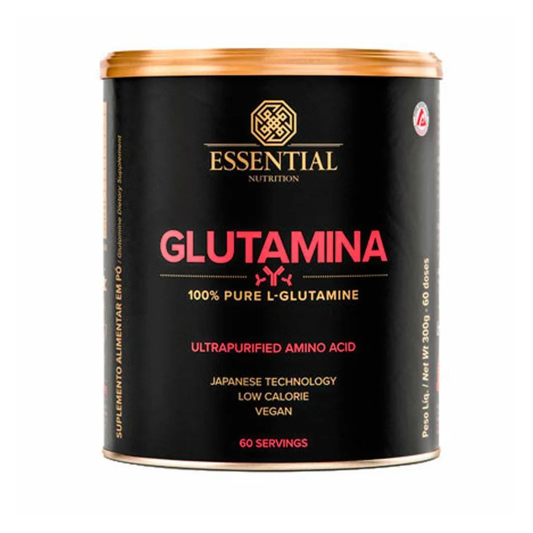 Glutamina Essential Nutrition 300g Unica