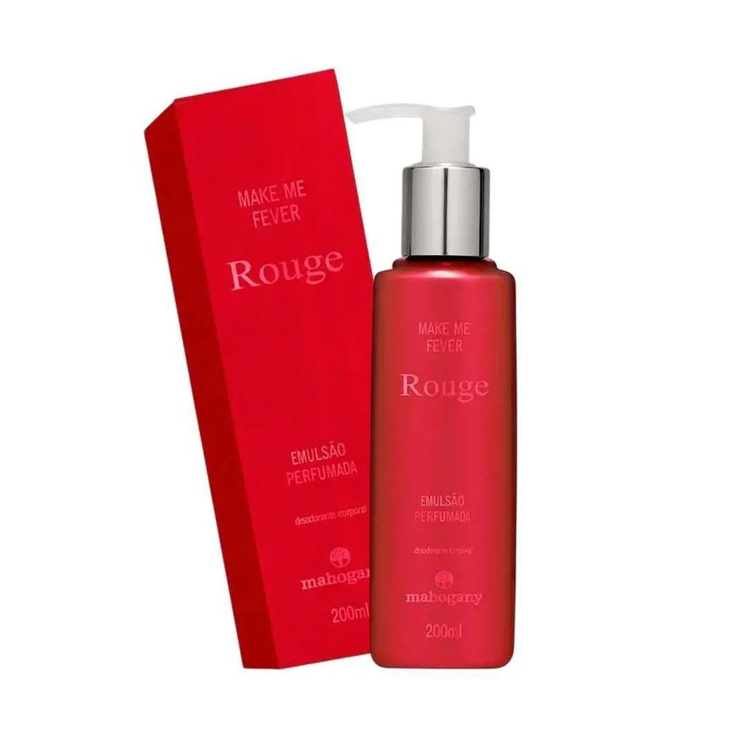 Hidratante Corporal Make Me Fever Rouge Mahogany 200ml