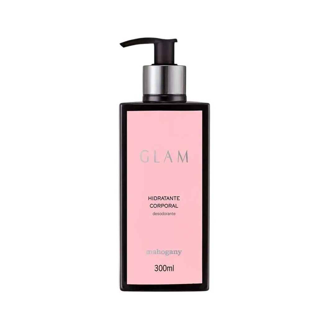 Hidratante Desodorante Corporal Glam Mahogany 300Ml