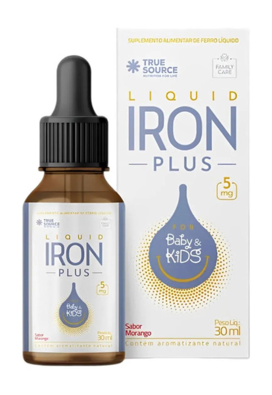 Iron Plus Liquido Baby Kids Ferro True Source