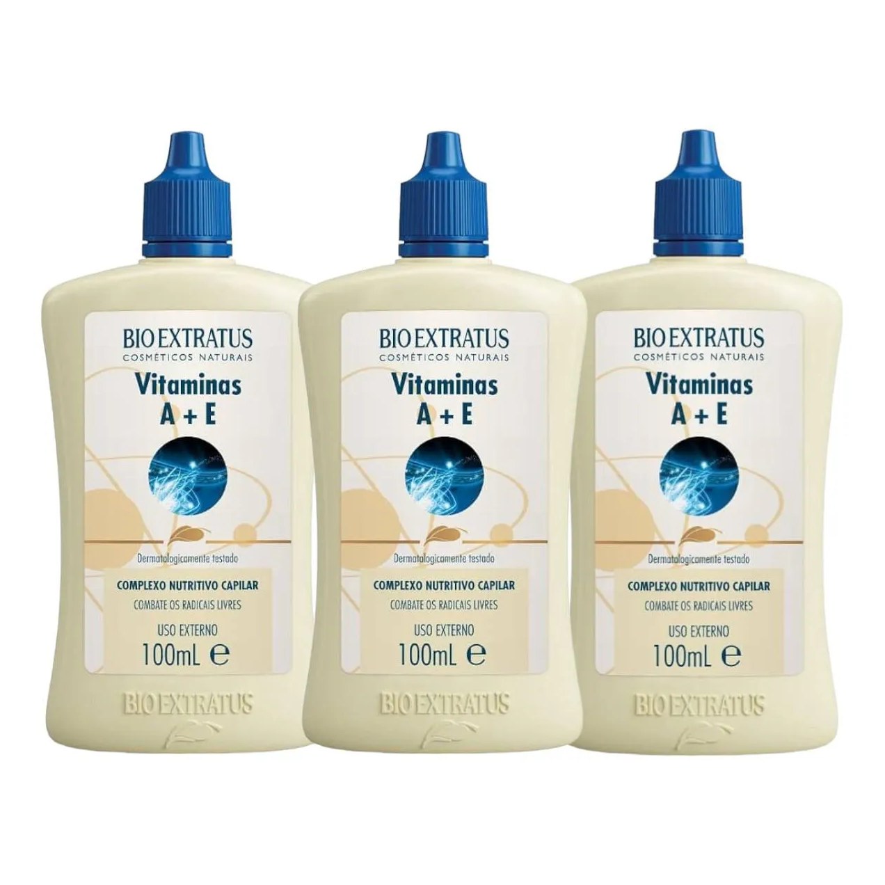 Kit 3 Vitamina A + e 100Ml Bio Extratus