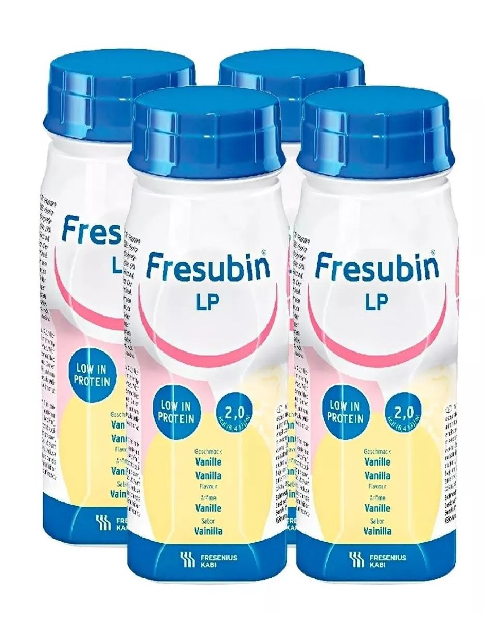 Kit 4 Fresubin Lp Baunilha 200ml
