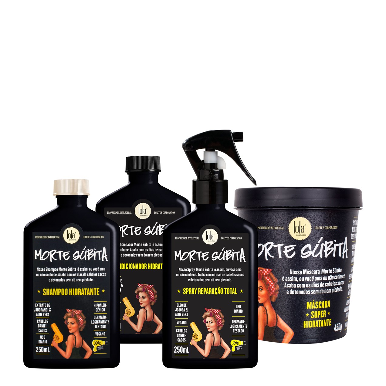 Kit Lola Cosmetics Morte Súbita Home Care (4 Produtos)