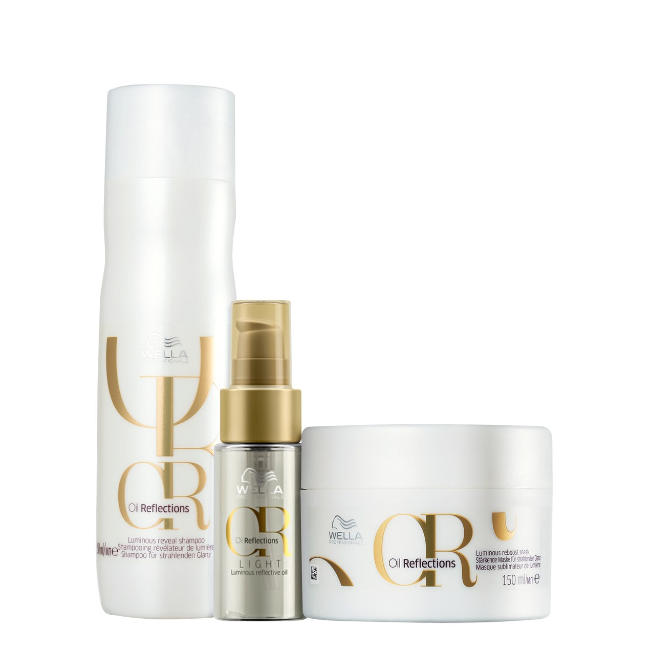 Kit Wella Professionals Oil Reflections Trio (3 produtos)
