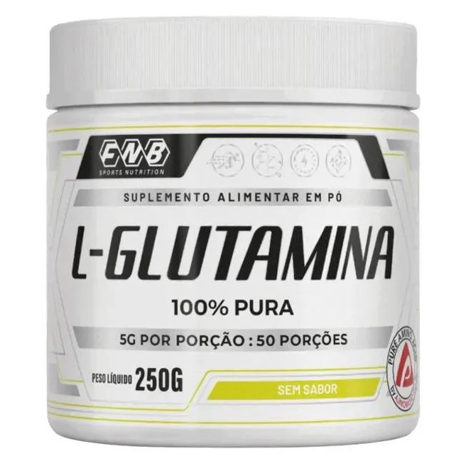 L-glutamina 100% Pura 250g – Fnb Sports