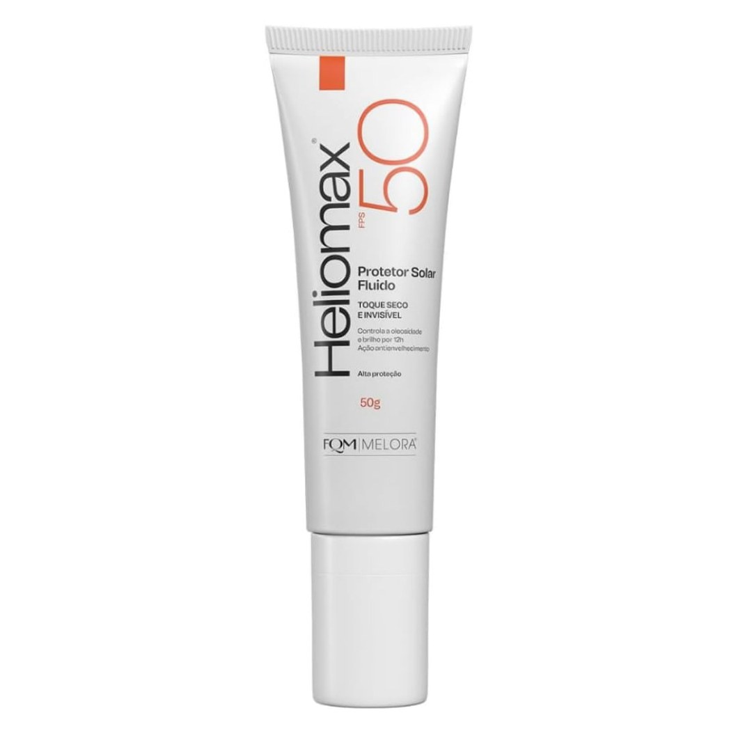Protetor Solar Heliomax Fluido Toque Seco FPS50 50g