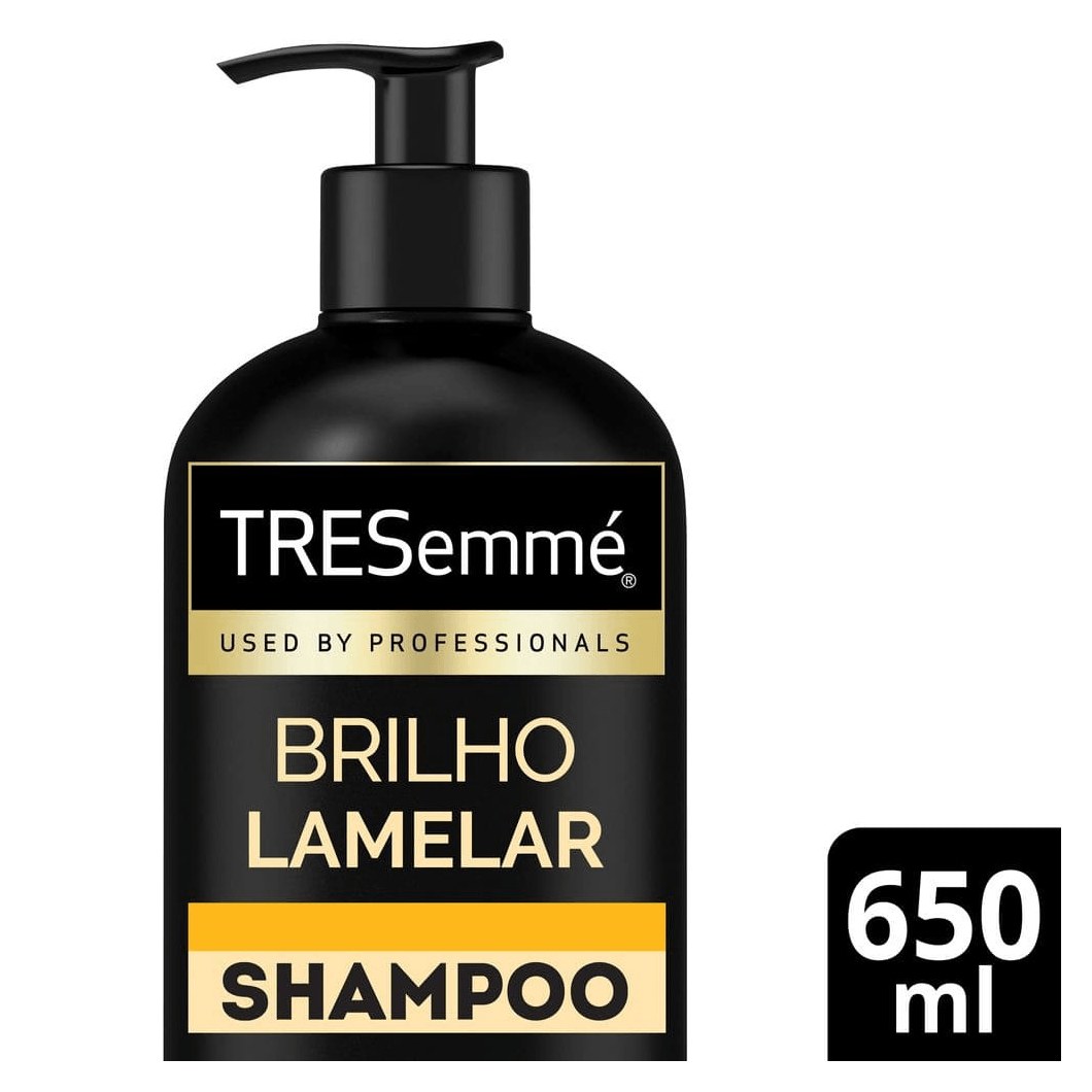Shampoo TRESemmé Brilho Lamelar Blend de Óleos 650ml