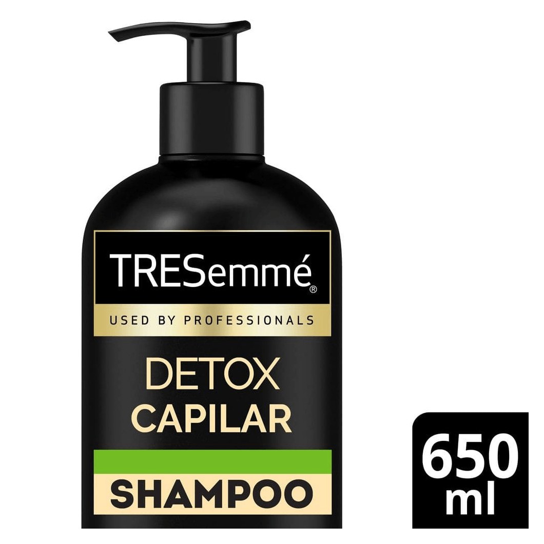 Shampoo TRESemmé Detox Capilar Micelar Matcha e Gengibre 650ml