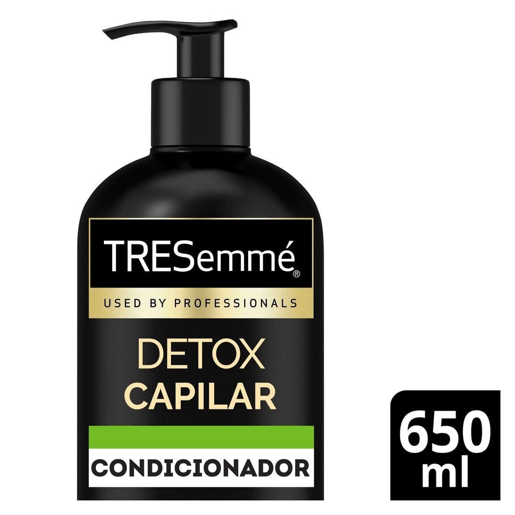 Condicionador TRESemmé Detox Capilar Matcha e Gengibre 650ml