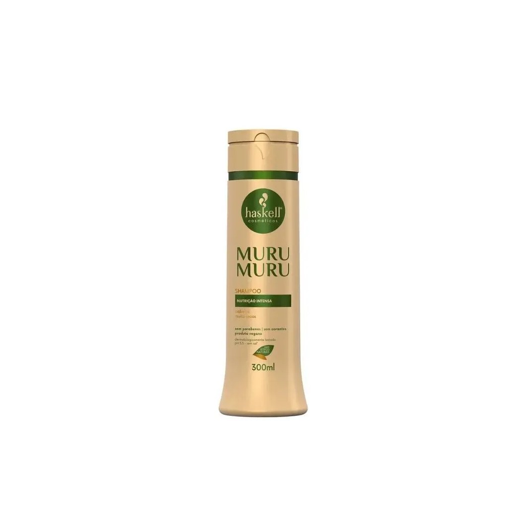 Shampoo Capilar Haskell Murumuru Nutrição Prolongada 300ml