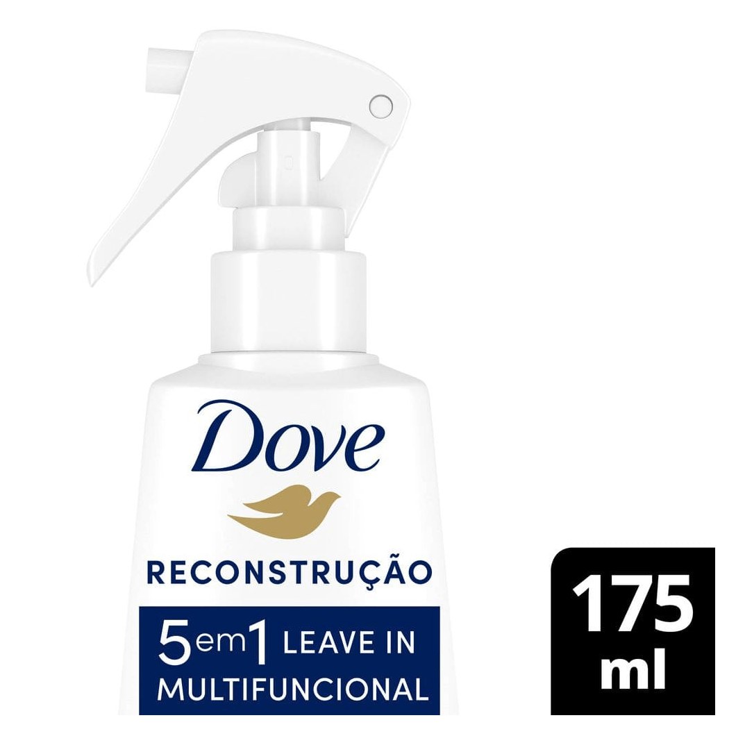 Leave-in Multifuncional Dove Reconstrução + 2% Queratina Complex 5 em 1 Spray 175ml