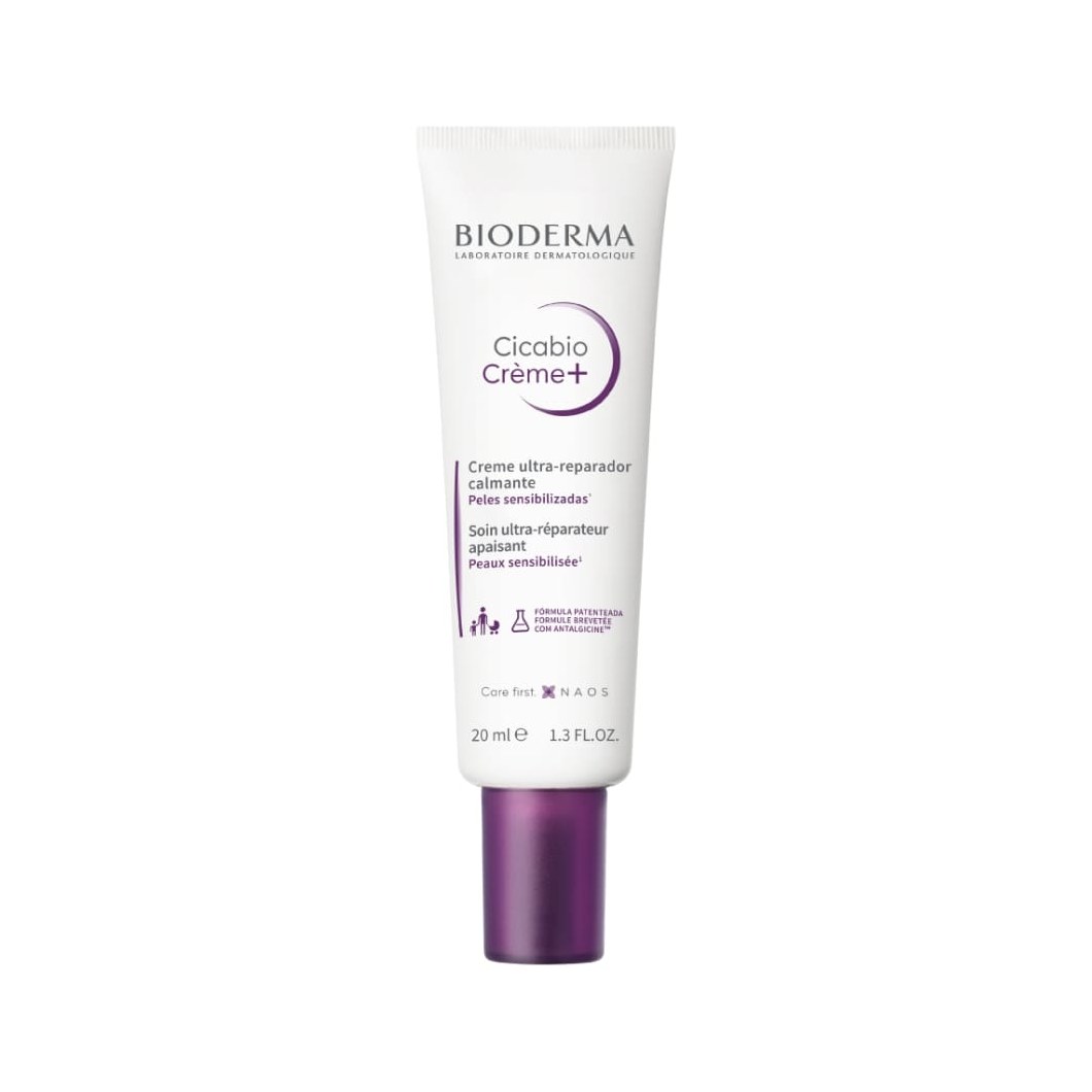 Creme Facial Bioderma Cicabio Creme+ Ultra Reparador Calmante 20ml