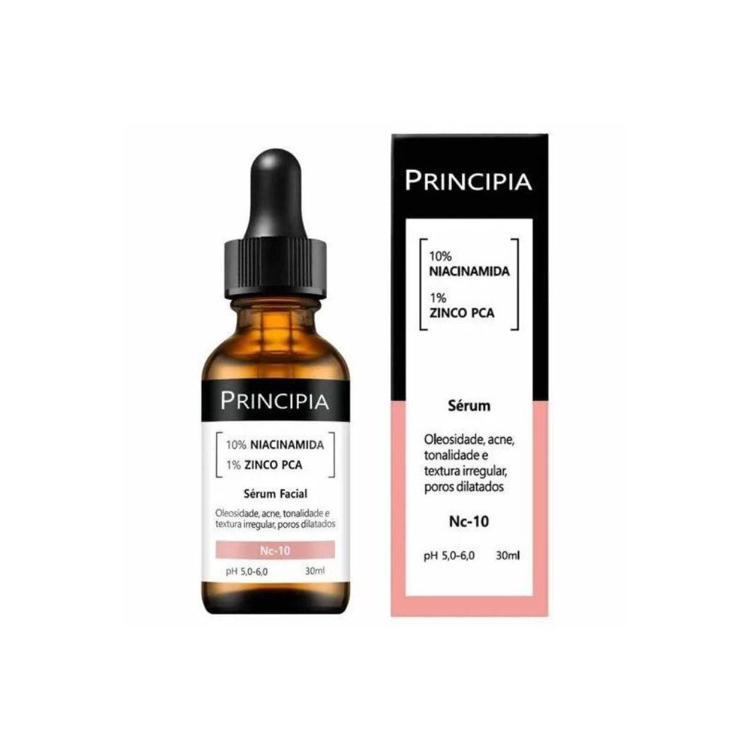 Sérum Principia NC-10 com 10% Niacinamida e 1% Zinco 30ml