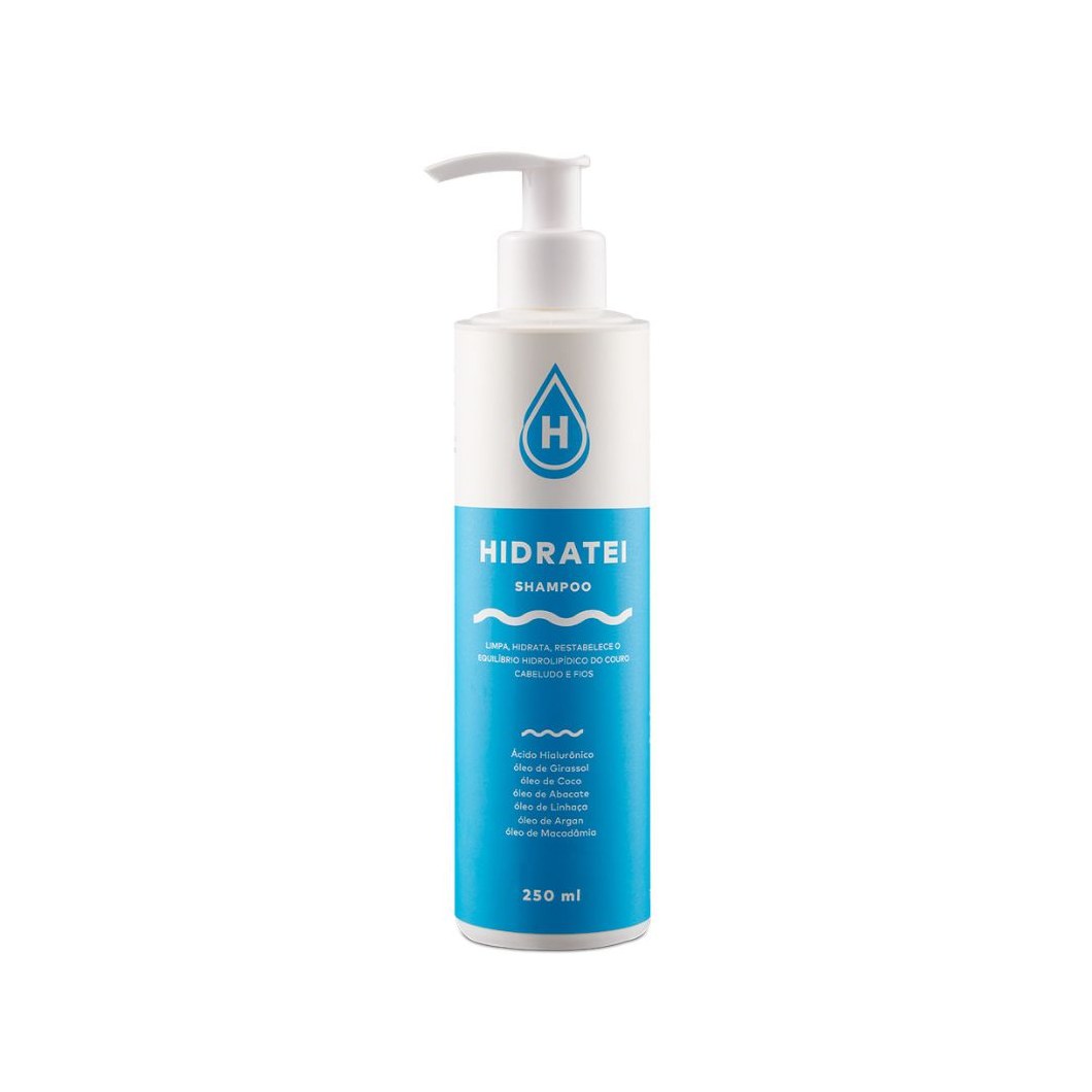 Shampoo Hidratei Ácido Hialurônico e Pantenol 250ml
