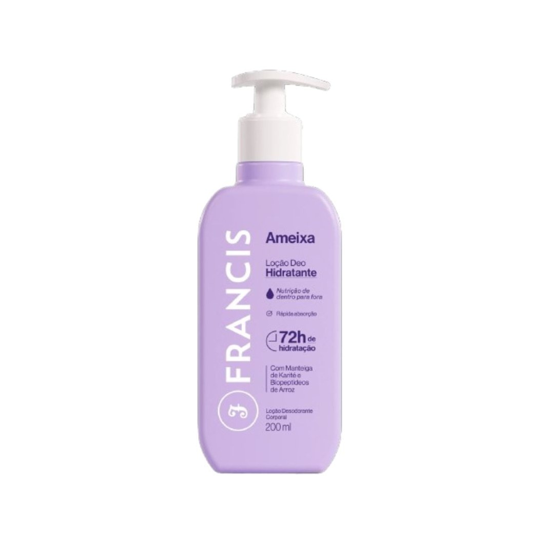 Loção Corporal Francis Ameixa Deo Hidratante 200ml
