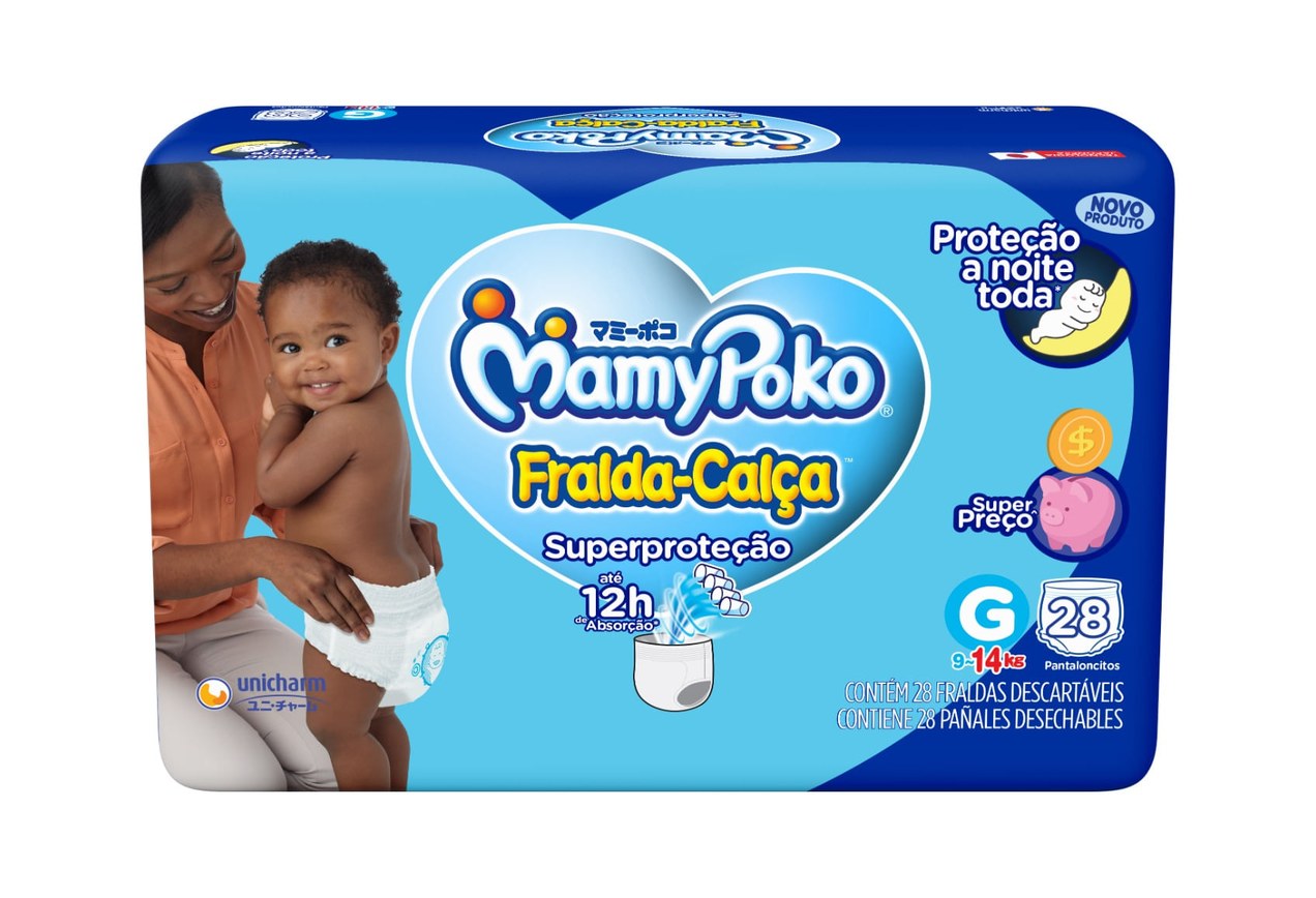 Fralda-Calça MamyPoko Superproteção G 28 Unidades