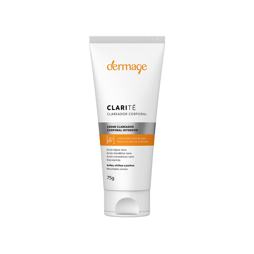 Creme Corporal Dermage Clarité Clareador Intensivo 75g
