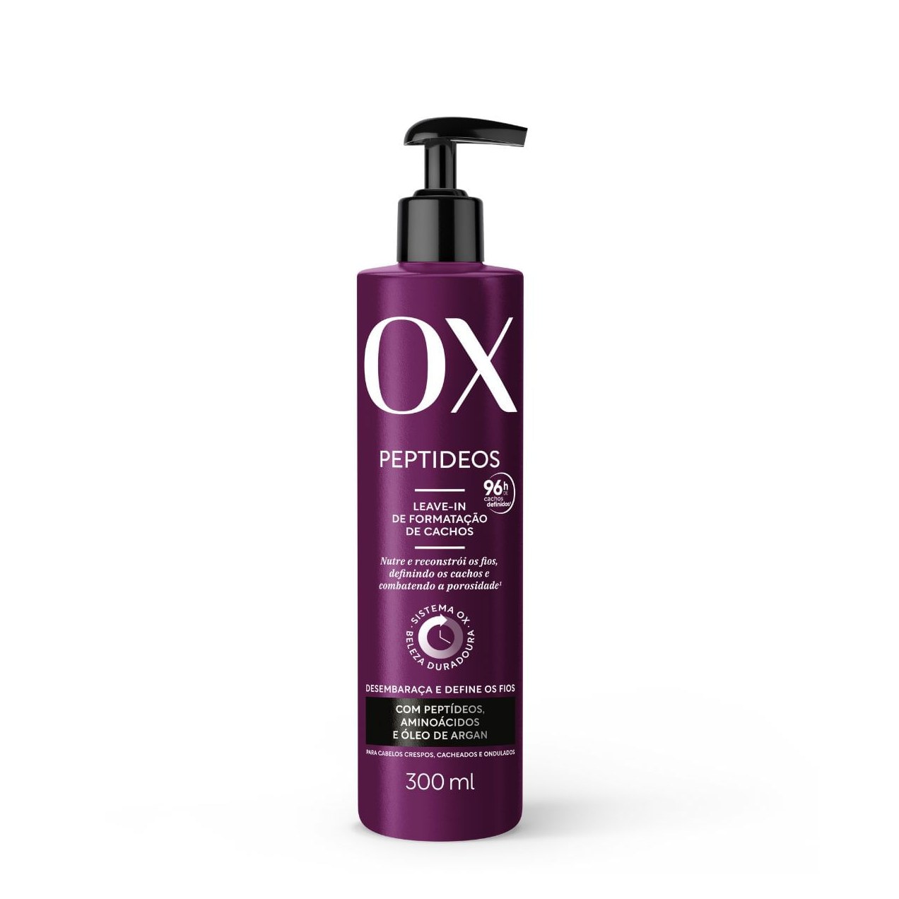 Leave-in OX Peptídeos Formatação de Cachos 300ml