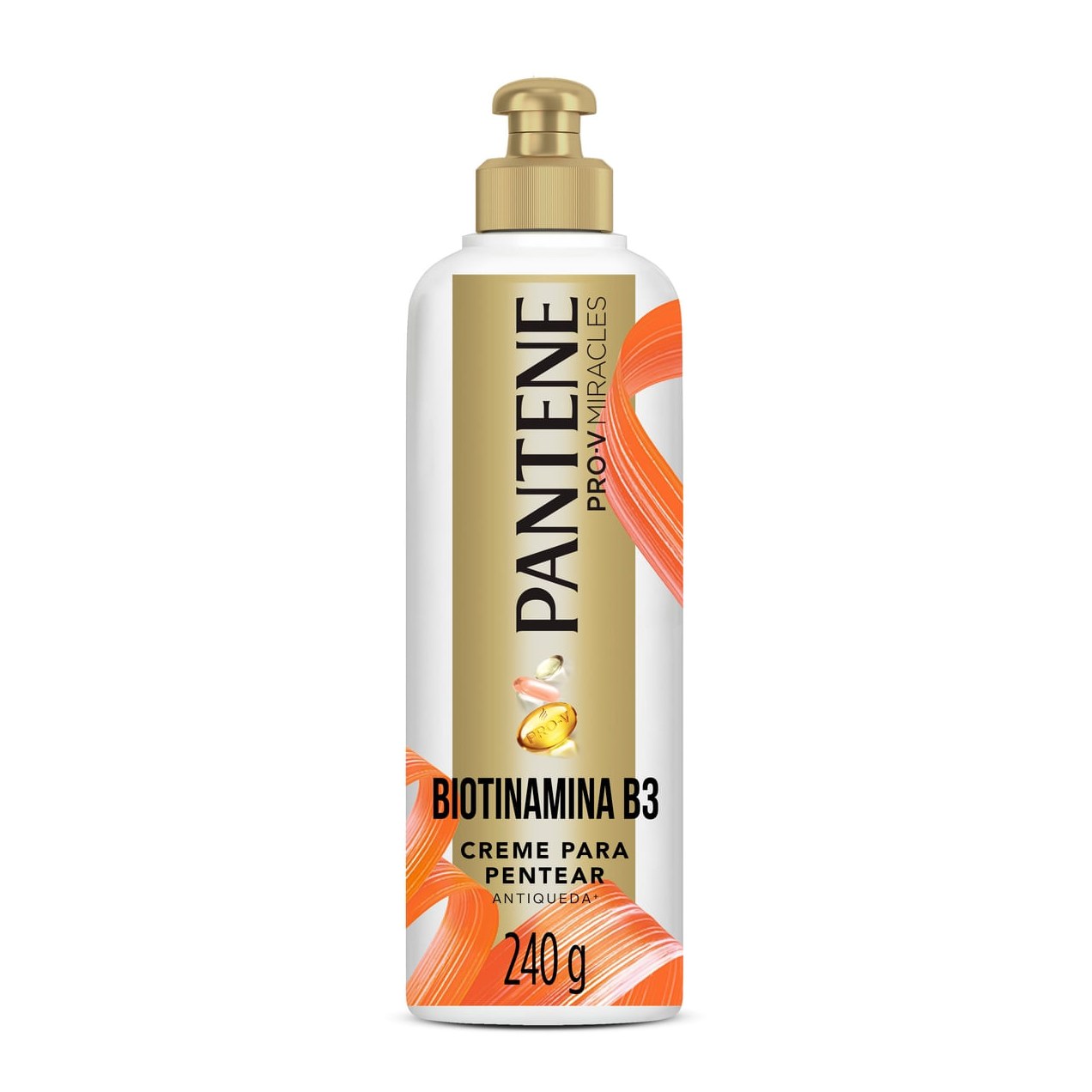 Creme de Pentear Pantene Pro-V Miracles Biotinamina B3 Antiquebra & Nutrição 240g