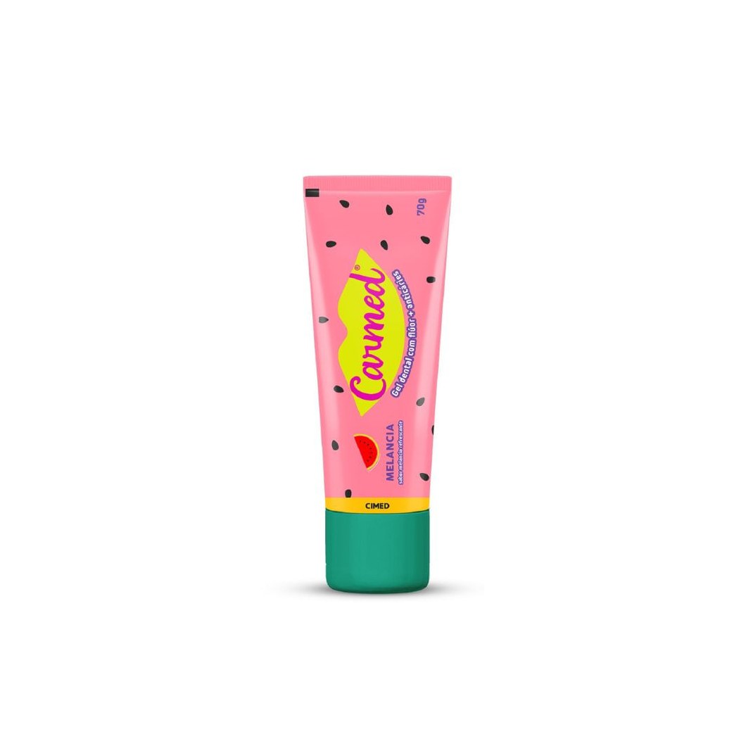 Gel Dental Carmed com Flúor Sabor Melancia 70g