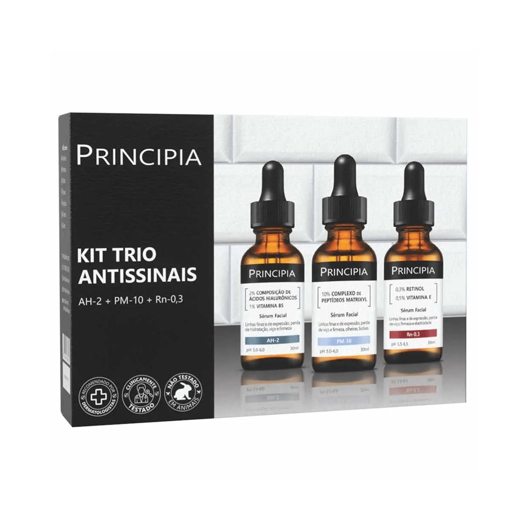 Kit Serúns Principia Trio Antissinais Ah-2 + Pm-10 + Rn-0,3