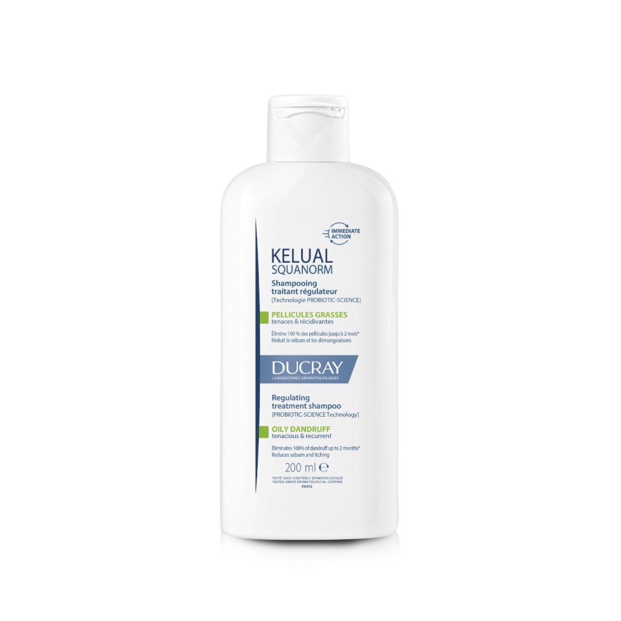 Shampoo Anticaspa Ducray Squanorm Cabelos Normais A Oleosos 200ml