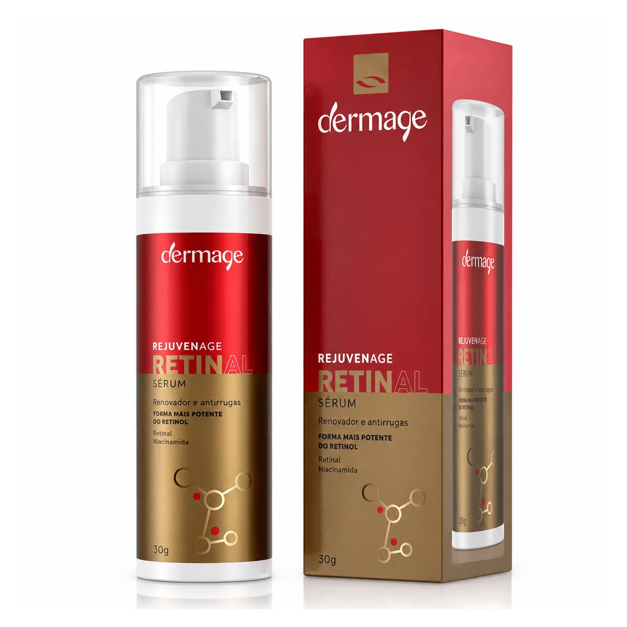 Sérum Renovador E Antirrugas Dermage Rejuvenage Retinal 30g