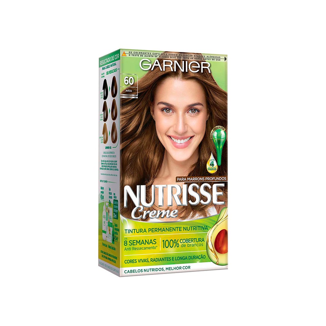 Coloração Nutrisse creme 60 Aveia