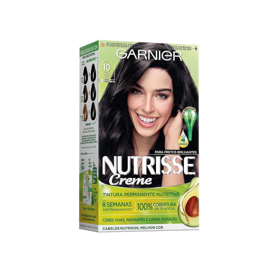 Coloração Nutrisse creme 10 Onix