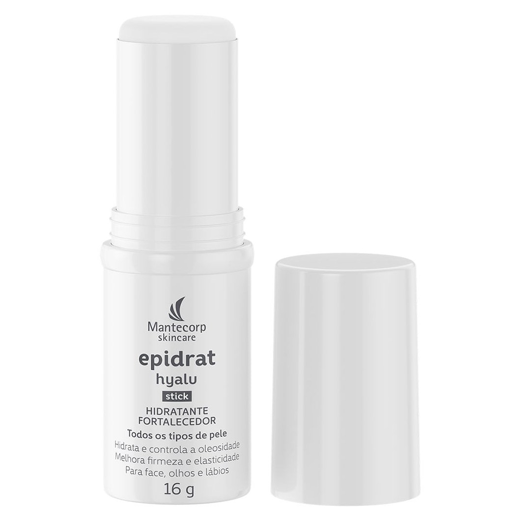 Hidratante Fortalecedor Facial Mantecorp Com Ácido Hialurônico Skincare Epidrat Hyalu 16g