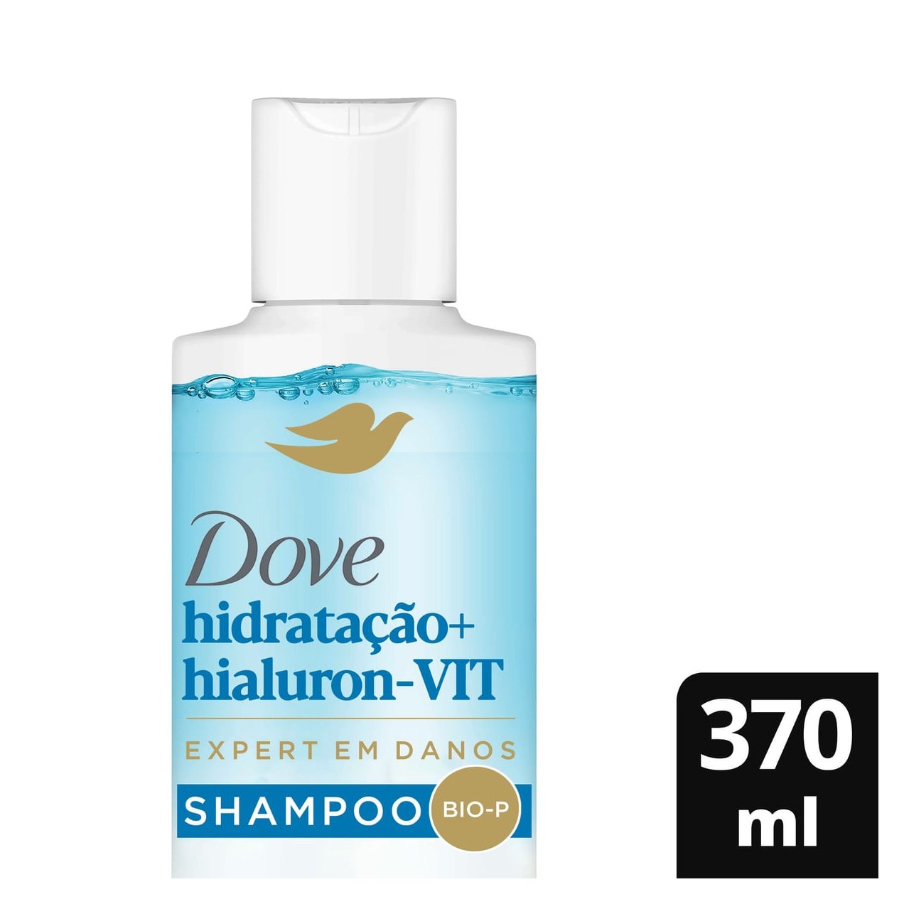 Shampoo Dove Hidratação + Hialuron-Vit 370ml