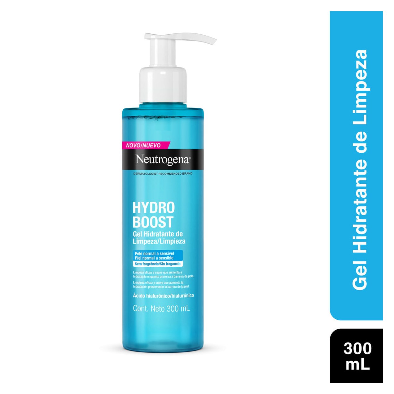 Gel De Limpeza Neutrogena Hydro Boost 300ml