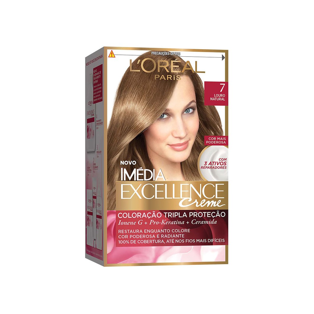 Tintura Imédia excellence Louro Natural 7