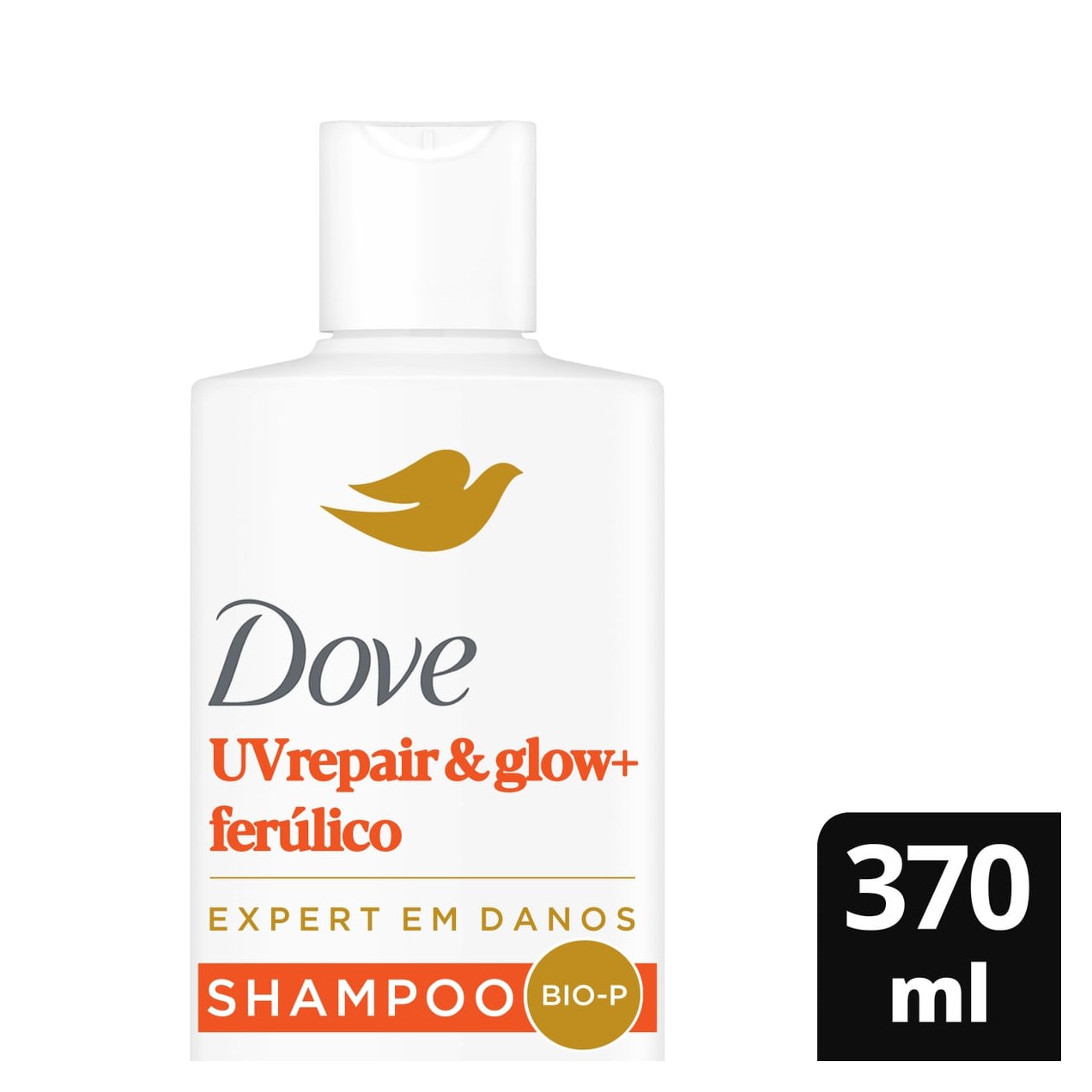 Shampoo Dove Uv Repair Glow + Ferúlico 370ml