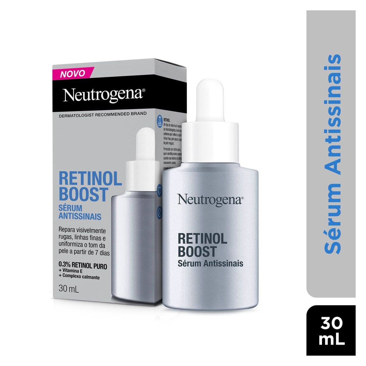 Sérum Antissinais Neutrogena Retinol Boost 30ml