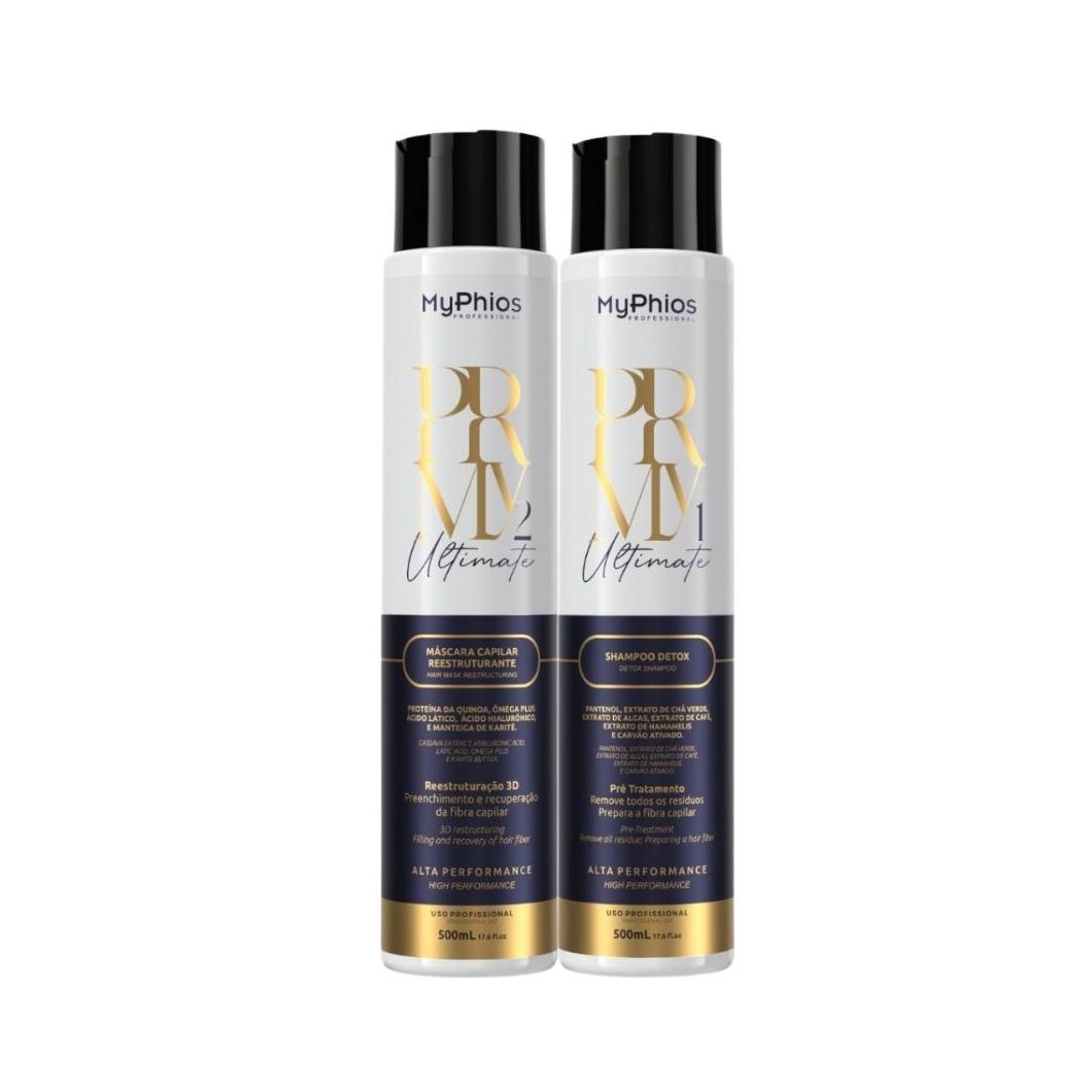 MyPhios - Ultimate PRMY Kit Shampoo Detox e Máscara - 500ml