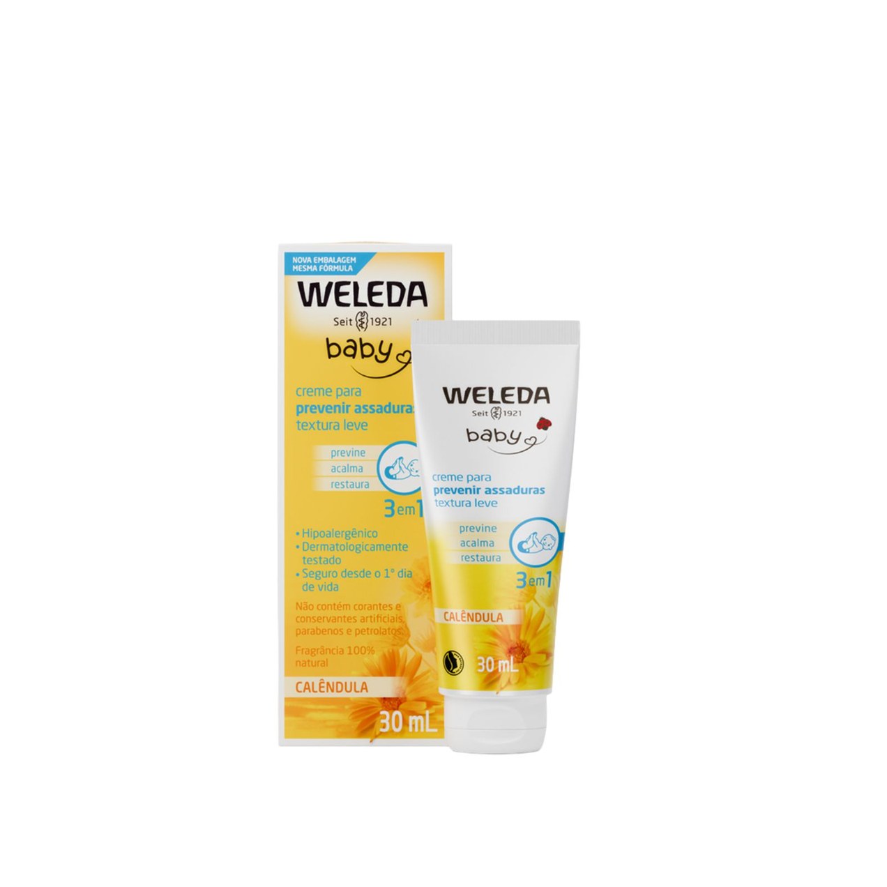 Creme De Assadura Babycreme De Calêndula 30ml